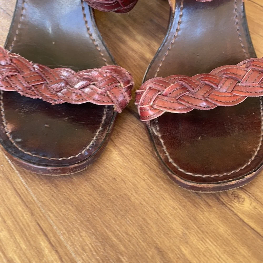 Vero Cuoio agnes of rome sandals  size 38 US size 7.5
